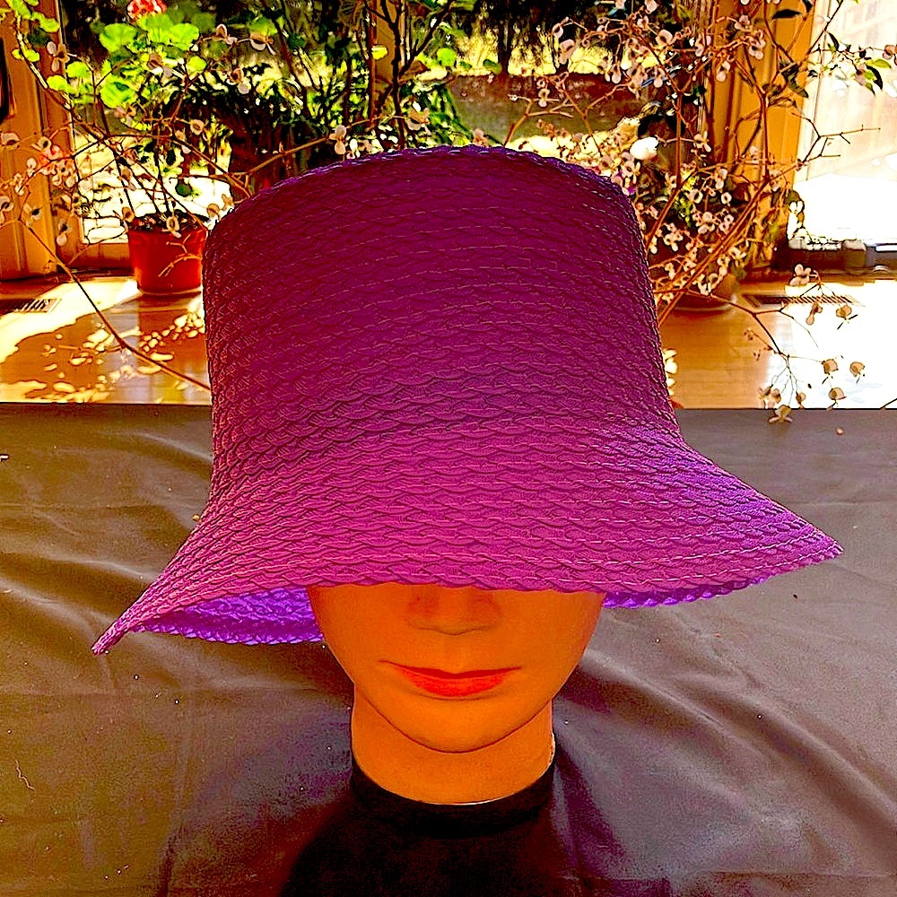 📣LAST ONE‼️Vibrant Polyester Purple Bucket Hat